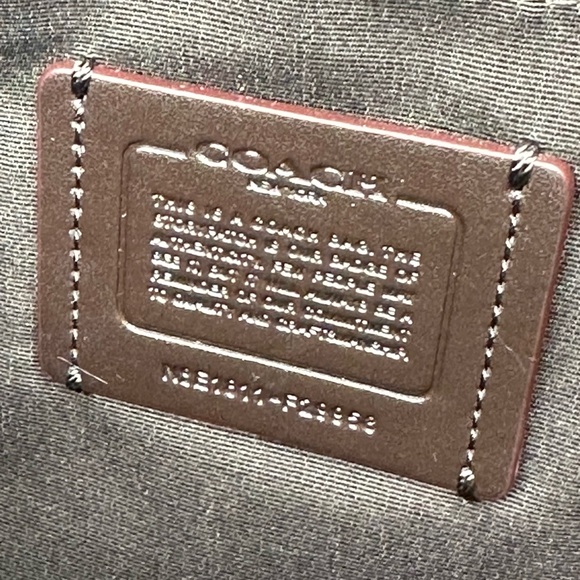 Coach Women’s Signature Zip Top Tope Bag - Picture 7 of 9